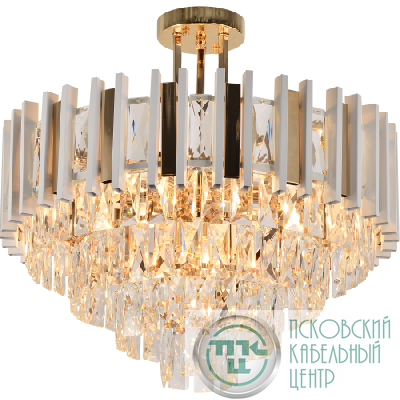 Люстра Nicole 1041-308 8хЕ14 40Вт хрусталь Rivoli Б0061204