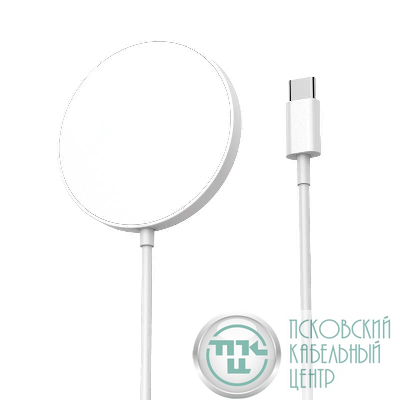 Устройство зарядное беспроводное Fast charge Qi 15Вт серебр. Rexant 18-7079