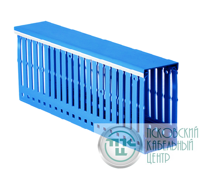 Кабель-канал перфорированный 80х80 L2000 RL6 син. DKC 01268RL