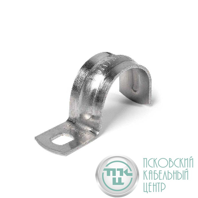 Скоба крепежная однолапковая СМО d48-50мм метал. оцинк. (уп.50шт) Fortisflex 49119