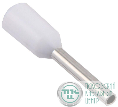 Наконечник НШВИ 0.5-08 0.5мм2 из/фл (уп.100шт) GENERICA UGN11-008-D05-100-G