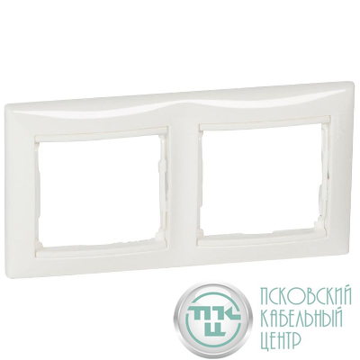 Рамка 2-м СП Valena IP20 горизонт. бел. (DIY-упак.) IEK 694241