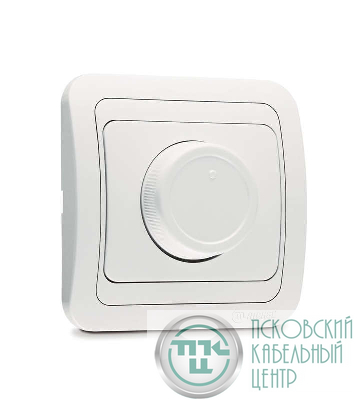 Светорегулятор СП 600Вт Mimoza бел/бел. Makel 12011