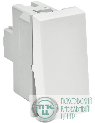 Выключатель 1-кл. 1мод. ВК0-11-00-П бел. PRIMER IEK PR-KK40D-VO-2-1-K01