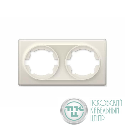 Рамка 2-м Florence беж. 1E52201301 OneKeyElectro 2172806