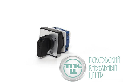 Переключатель полюсов реверс. однофазный (1-0-2) 10А EMAS PSA010KD134S
