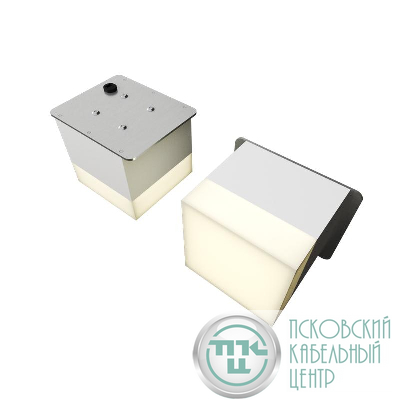 Светильник светодиодный RVE-LBX-LUMO20-PLAZA7510-2-GR квадрат грильято 2шт 65х65х60мм 10Вт встраиваемый 4000К бел. RVElektro RVE00003247