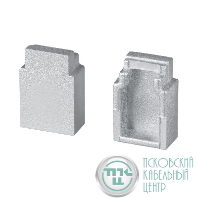 Заглушка WALL-FANTOM-BENT-W10-SIDE глухая пластик (комплект) Arlight 043909