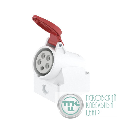 Розетка наружн. уст. 32А 400В 3P+E+N IP44 DKC DIS5133257