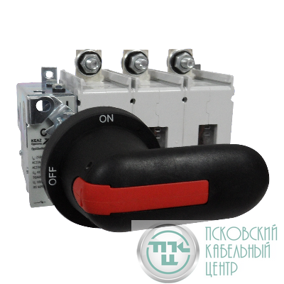 Выключатель нагрузки 3п 250А OptiSwitch DI-2-250-3P КЭАЗ 274887