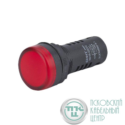 Индикатор помехозащищенный ND16-22D/4K2 красн. AC 230В (R) CHINT 146692