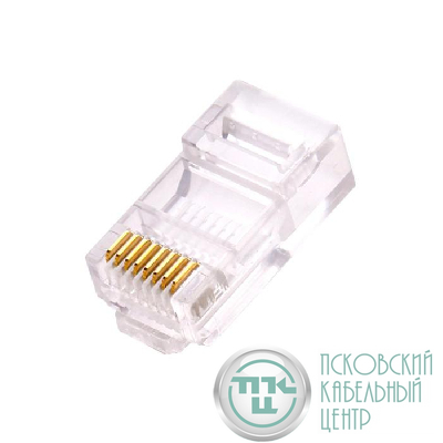 Коннектор RJ-45(8P8C) кат.6 неэкранир. универс. (уп.100шт) TOKOV ELECTRIC TKE-CNR-623-UTP