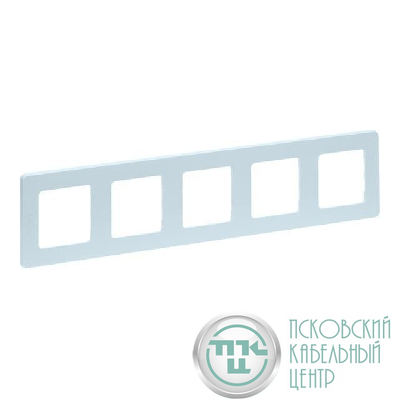 Рамка 5-м СП Inspiria IP20 мятн. IEK 673975