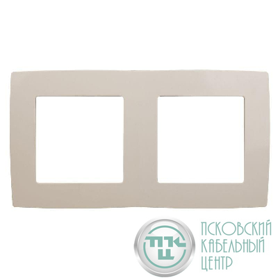 Рамка 2-м 12-5002-02 сл. кость ЭРА Б0014752