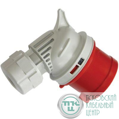 Вилка эл. каб. 32А 3P+E+N 400В IP44 DKC DISA040325
