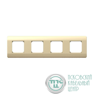 Рамка 4-м NEW3-E универс. шампань CHINT 431438