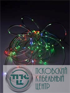 Гирлянда декоративная 10м бат пульт КОСМОС KOC_GIR-B103
