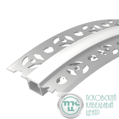 Профиль FANTOM-BENT-W12-TOP-2000 ANOD L2000 алюм. Arlight 040327(1)