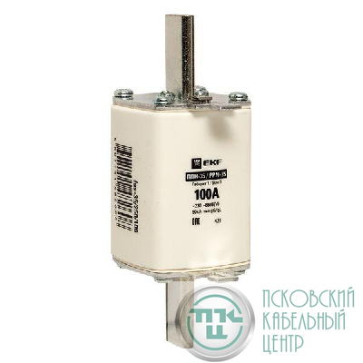 Вставка плавкая ППН-35 250/100А габарит NT1 PROxima EKF fus-35/250/100