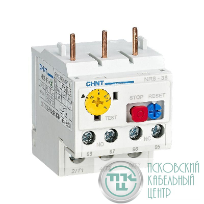 Реле перегрузки тепловое NR8-38 0.1-0.14А (R) CHINT 253671