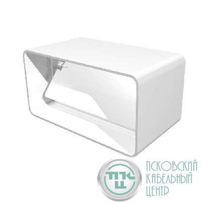 Соединитель с обратным клапаном пластик 55х110мм ERA 511СКПО