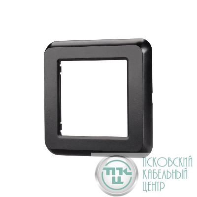 Рамка пластиковая FRM-VERSA-PL-1-BK Arlight 043768