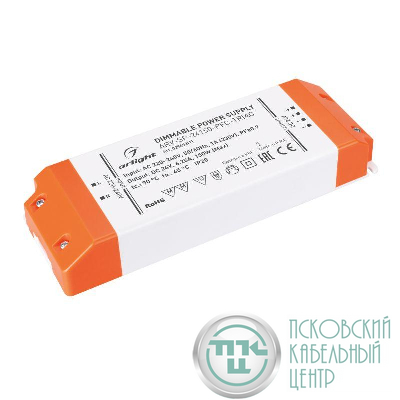 Блок питания ARV-SP-24150-PFC-TRIAC (24В 6.25А 150Вт) IP20 пластик Arlight 029493(1)