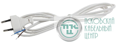 Шнур для бра 1.8м ШВВП 2х0.5 бел. UX-ШВВП-1.8m-W ЭРА Б0044069