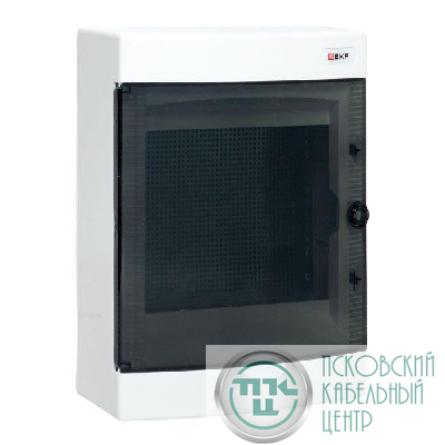 Щит слаботочный навесной Unix 2 габарит IP41 прозр. дверь PROxima EKF ux-2m-n