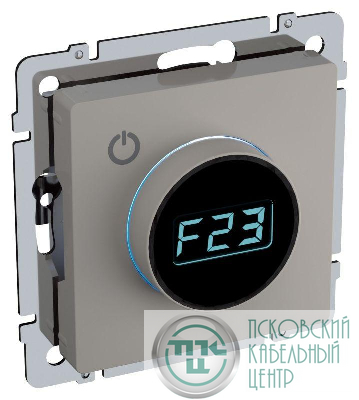 Термостат электронный с индик. BRITE СП IP20 ТС10-1-БрКр механизм беж. IEK BR-RT11-K10