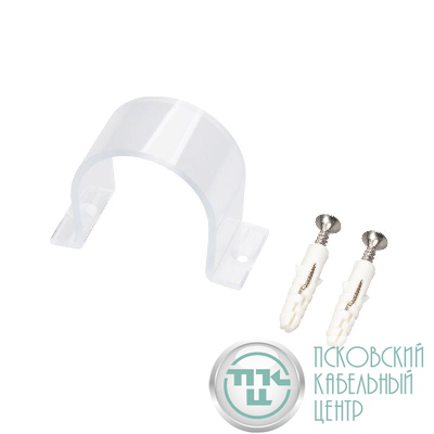 Держатель ARL-MOONLIGHT-D40-CLIP-TN CLEAR пластик Arlight 047257