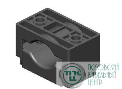 Крепление одиночное кабельное d25-40мм EKF scc2540