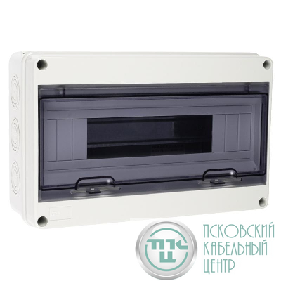 Бокс модульный накладной PDB/W 4015 GR (ЩРН-ПГ-15) IP65 пластик. Pro JazzWay 5072107