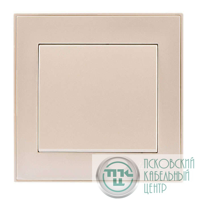 Выключатель 1-кл. СП Rain IP20 крем. LEZARD 703-0303-100