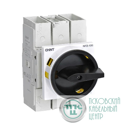 Выключатель-разъединитель NF2-25/3HBR дверного монтажа черн. ручка с замком (R) CHINT 324112