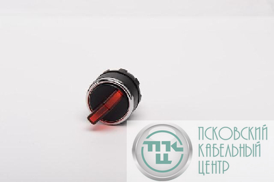 Головка для переключателя с фиксацией 0-1 красн. EMAS BDSL20K