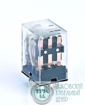 Реле промежуточное ПР-102 5А 230В AC 3 конт. с LED-индикацией DEKraft 23883DEK