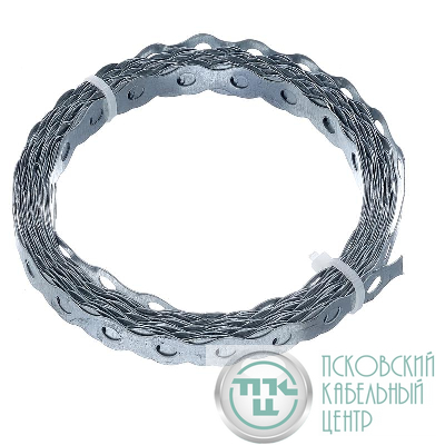 Лента монтажная 12х0.55 волна цинк 5м (этикетка) СТРОЙМЕТИЗ 4530019