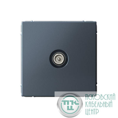 Розетка телевизионная оконечная TV ArtGallery 1дБ механизм грифель SE GAL000791