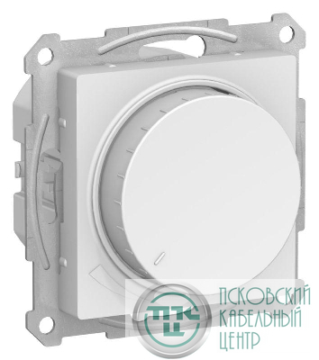 Светорегулятор AtlasDesign (диммер) повор-нажим. LED RC 400Вт мех. лотос SE ATN001323
