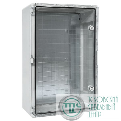 Бокс пластиковый с монтажной платой 600х400х200 IP65 прозр. дверь PROxima EKF PBT65MP008