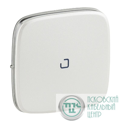 Панель лицевая Valena Allure для переключателя промежуточного с подсветкой/индикацией жемчуж. Leg 755279