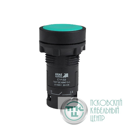 Кнопка OptiSignal Compact D22 С7-P-310 зел. 1НО XB7NA31 КЭАЗ 362032