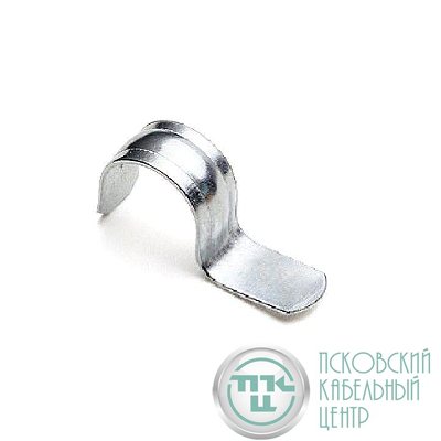 Скоба крепежная однолапковая d38-40мм метал. для монтажного пистолета (уп.50шт) PROxima EKF smp-1-38-40