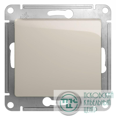 Выключатель 1-кл. СП Glossa 10А IP20 (сх. 1) 10AX механизм молочн. SE GSL000911