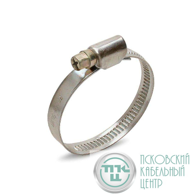 Хомут червячный PL-9 (60-80 )/W2 (уп.20шт) Fortisflex 68968