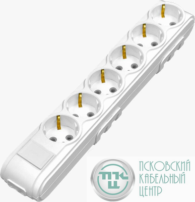 Колодка 6-м с защитой от детей MOTTO с/з ARVIA 35 01 1006 400