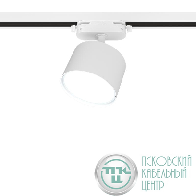 Светильник трековый ARTLINE поворотный 85х85х55мм GX53 230В алюм. 4кв.м бел. Ritter 59857 6