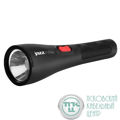 Фонарь светодиодный ручной аккумуляторный Accu2-L1W-bk 1Вт 50лм 7200К Li-ion 18650 1200мА.ч IP20 черн. JazzWay 5049406