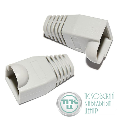 Колпачок изолирующий для разъема RJ-45 PVC сер. (уп.100шт) TOKOV ELECTRIC TKE-IC-RJ45-GR